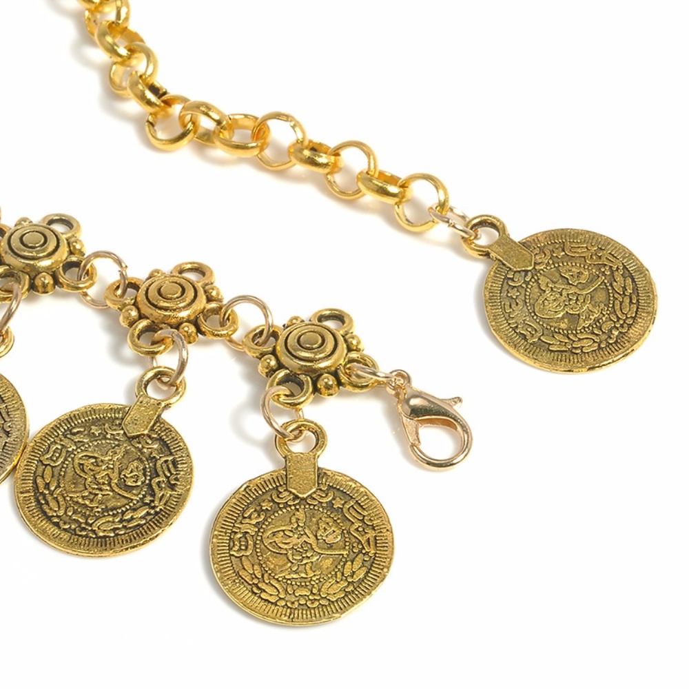 Gypsy Ankle Bracelet Boho Style - Picture 4 of 4